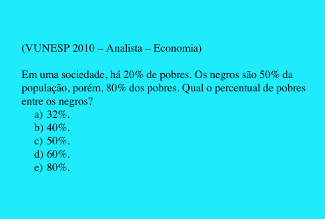 Porcentagem - Questão 09 